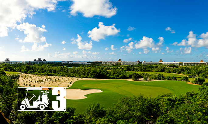 Riviera Maya Golf: Hole 3 - Nicklaus Design at Vidanta