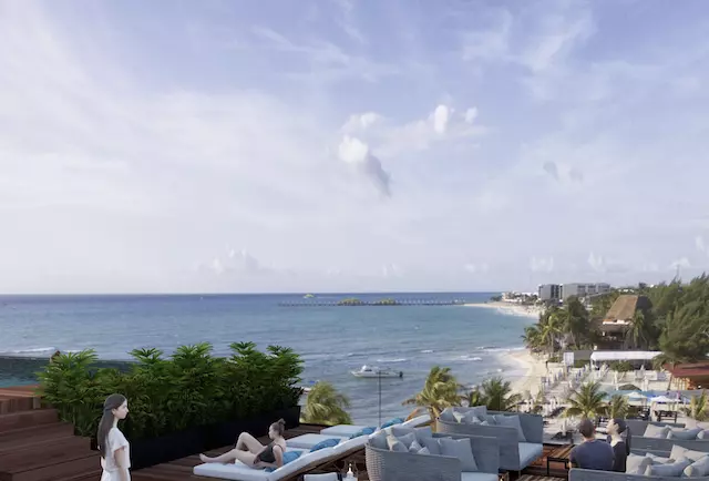 Beachfront  Apartments in Downtown Playa del Carmen MLS20151