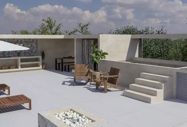 Comfortable 3 Bedroom Apartment in Aldea Zama Tulum MLS20192