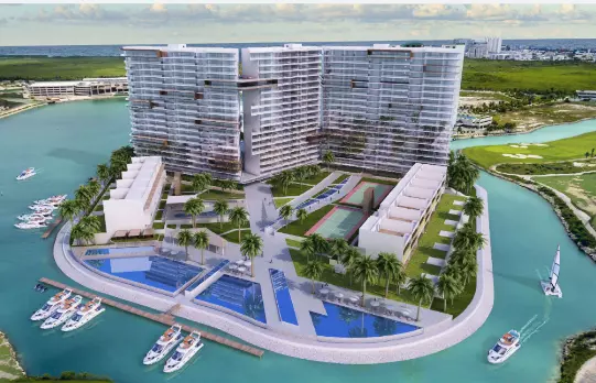 Exclusive nautical residential in Puerto Cancun MLS20530