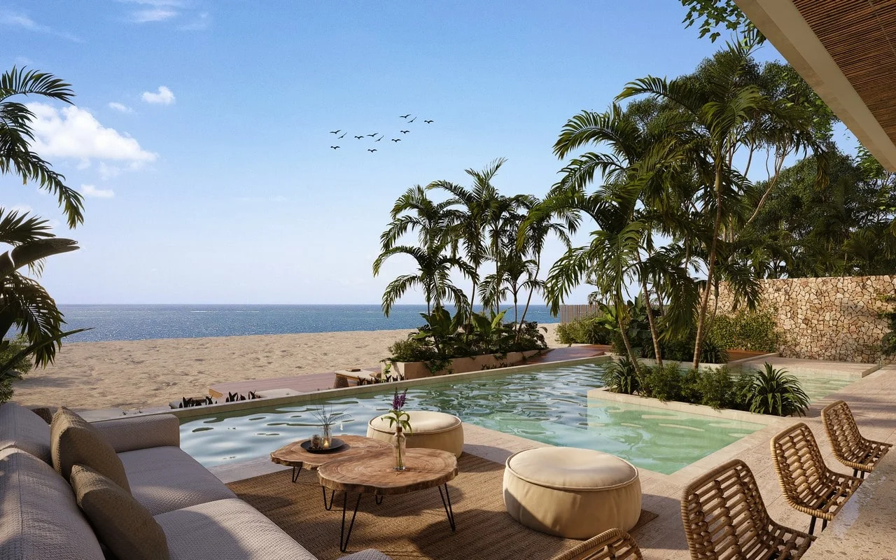 Luxury Beachfront Residences in Puerto Morelos MLS20571